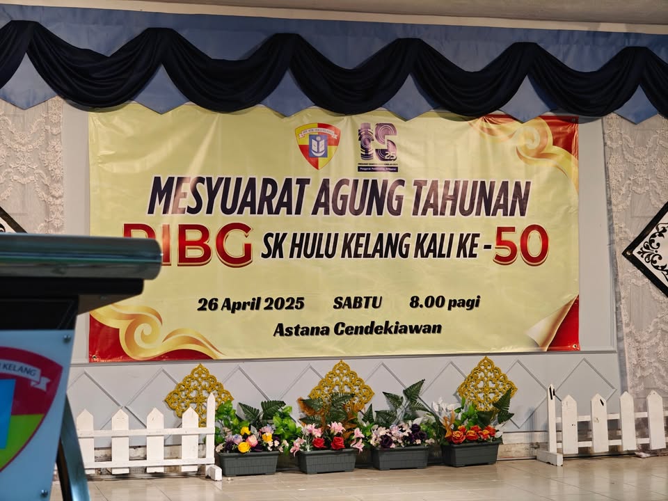 Mesyuarat Agung Tahunan Pibg Kali Ke 50 Sekolah 