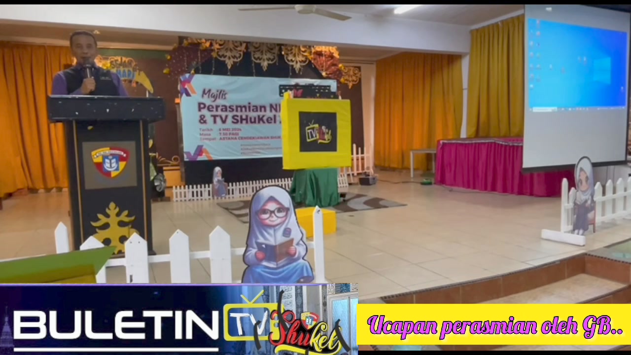 Buletin Tvshukel Gimik Pelancaran Tvshukel Dan Majlis Perasmian 