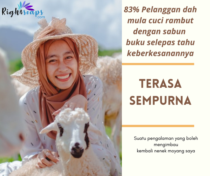 Sabun Susu Kambing Kurangkan Keguguran Rambut Telah Terbukti 