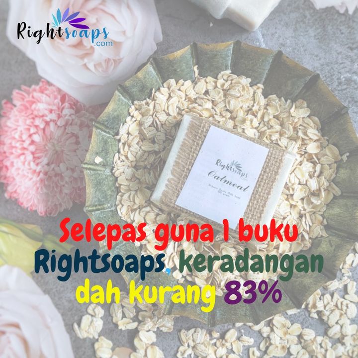 Selepas Menggunakan Sabun Susu Kambing Oatmeal Australia Bekas 