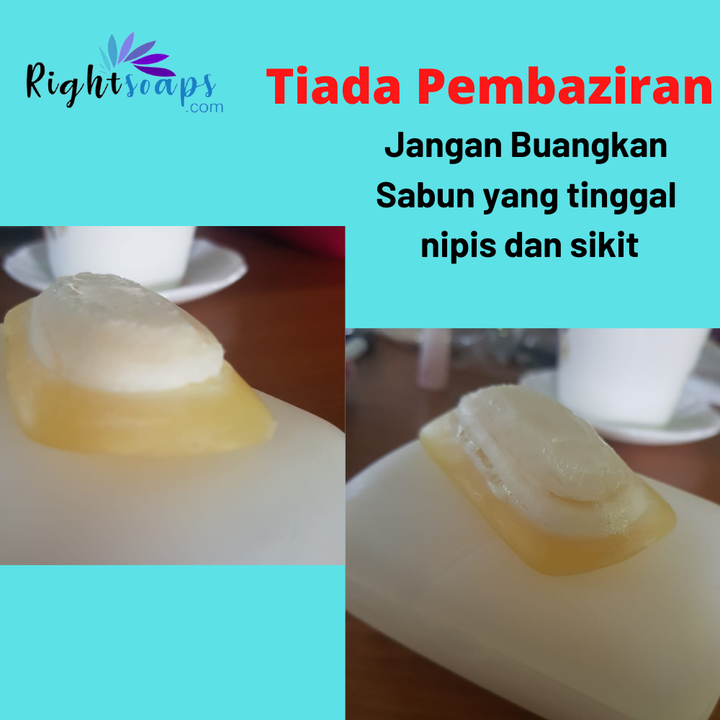 Nak Buat Apa Dengan Sabun Yang Tinggal Nipis? 