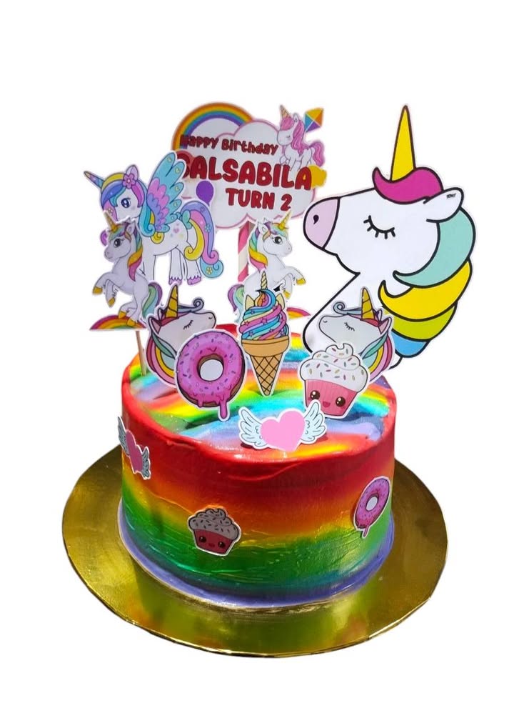Comelnyaaa Kek Unicorn Ni! Sesuai Sangat Untuk Birthday 