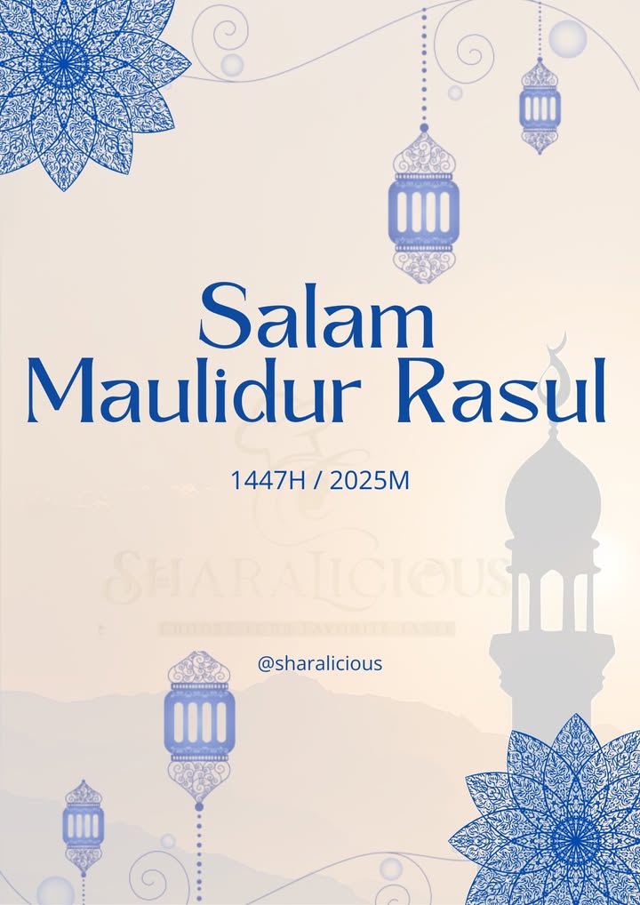 Salam Maulidur Rasul 1446h / 2025 