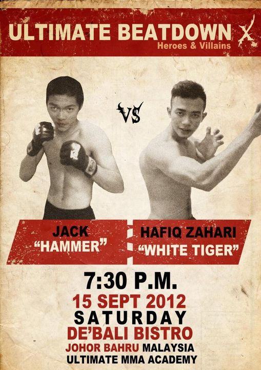 Hafiy Zahari...this Is It...this Is Your Fight...your Opportunity....your 