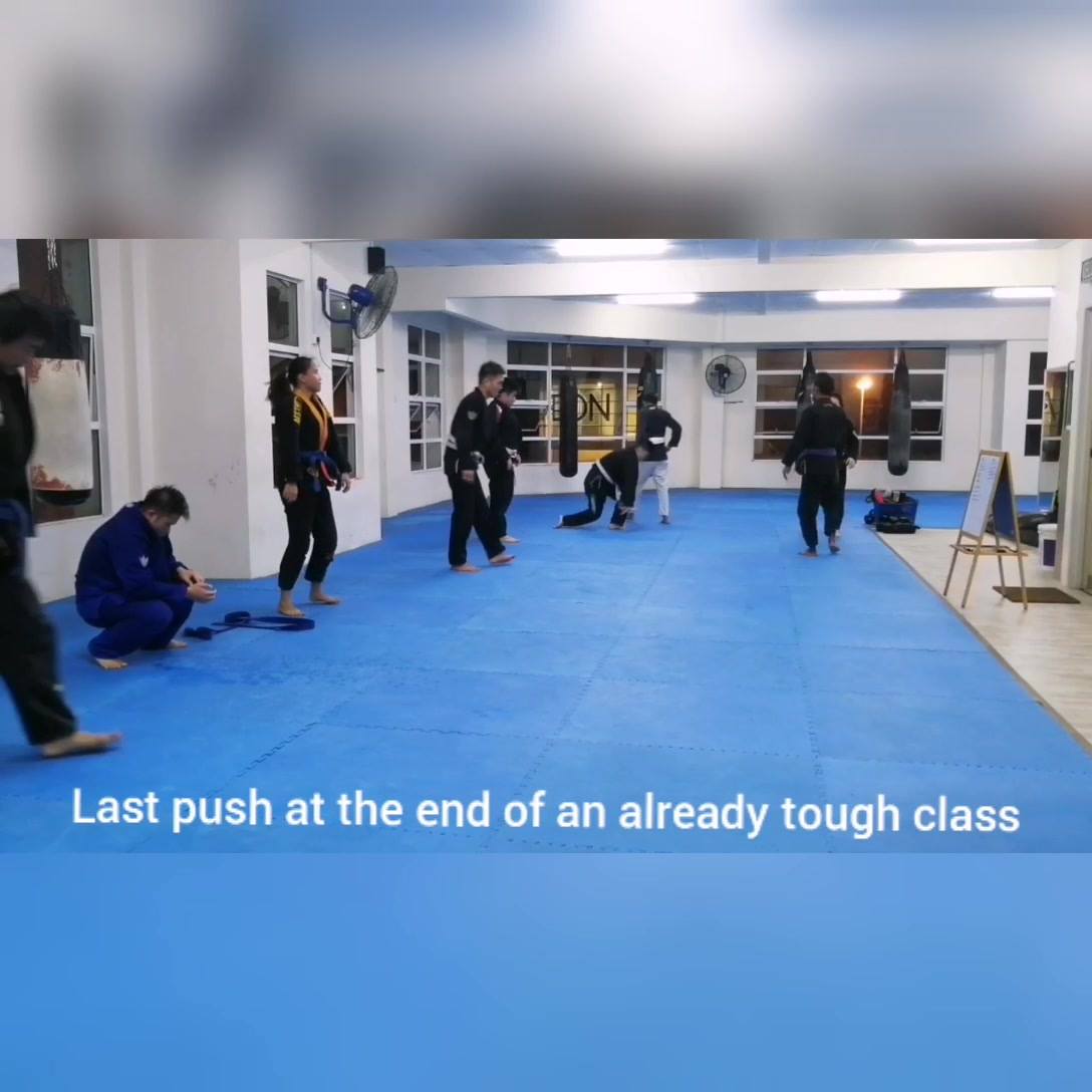 That Last Push At The End Of An 