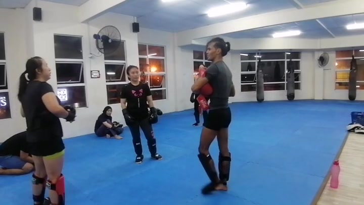 Throwback To The Cool Vibe Before Our Sparring 
