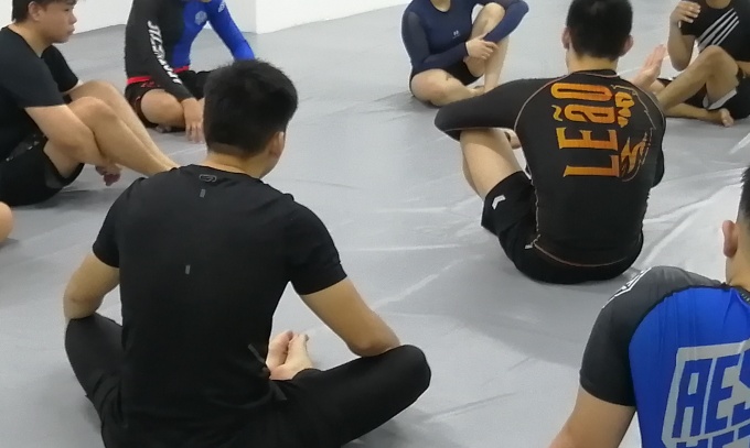 Reviews By The Coaches After Sparring Session Is 