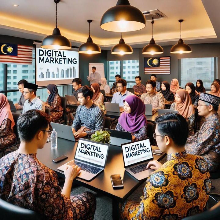 Dalam Kelas Digital Marketing Yang Sedang Berlangsung, Peserta 