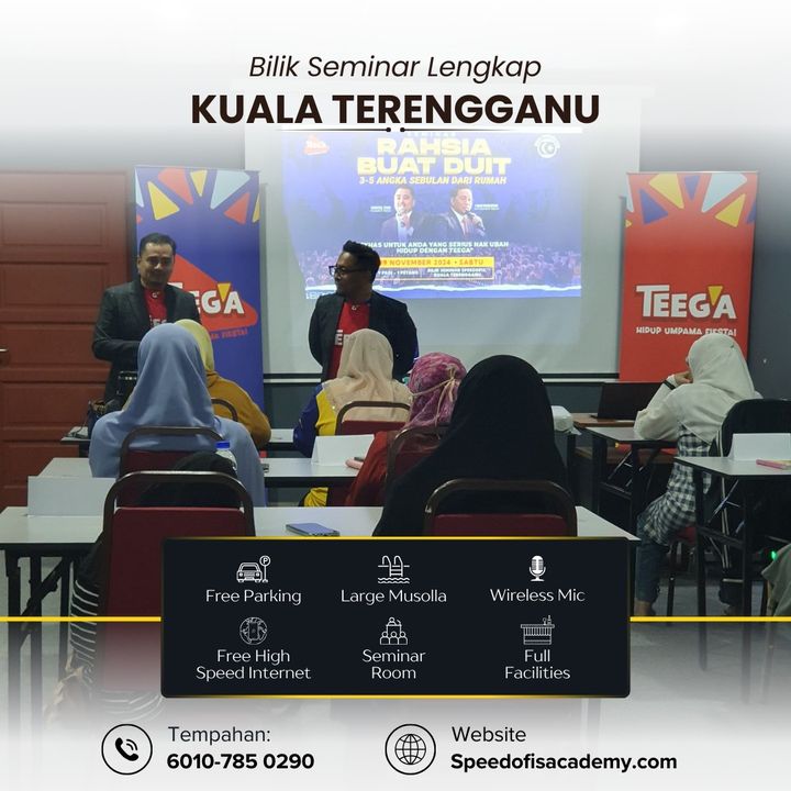 Peserta Kami Ramai Ada Tempat Parking Mudah Tak? 