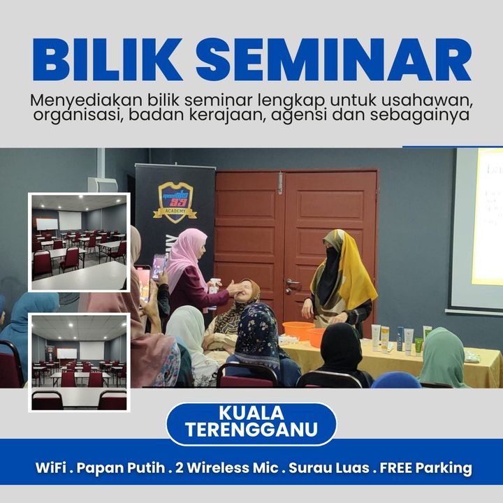 Cari Bilik Seminar Di Sekitar Kuala Terengganu? 