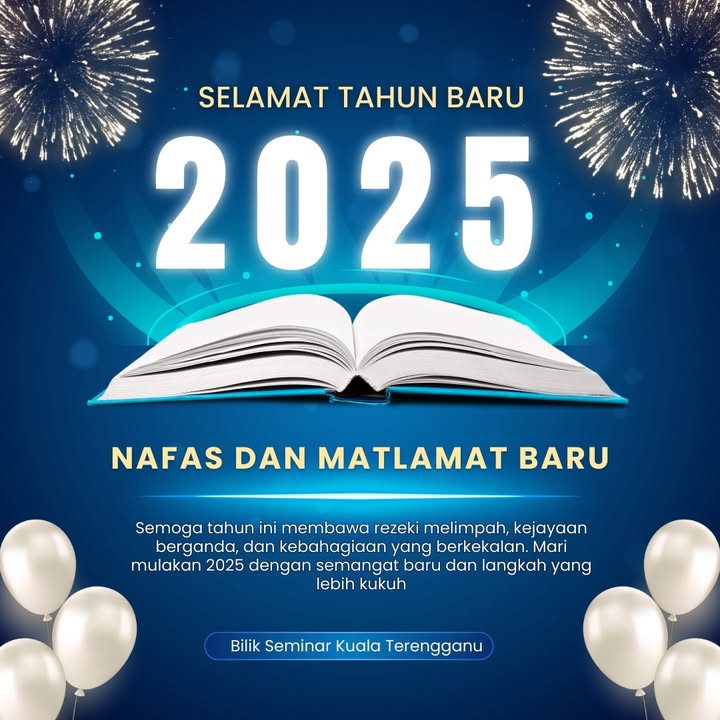 #2025 #tahunbaru #bilikseminar #dewanseminar #trainingcentre #terengganu Dalam Leka 