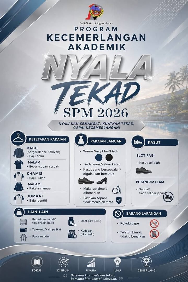 1 Hingga 3 Julai 2026 