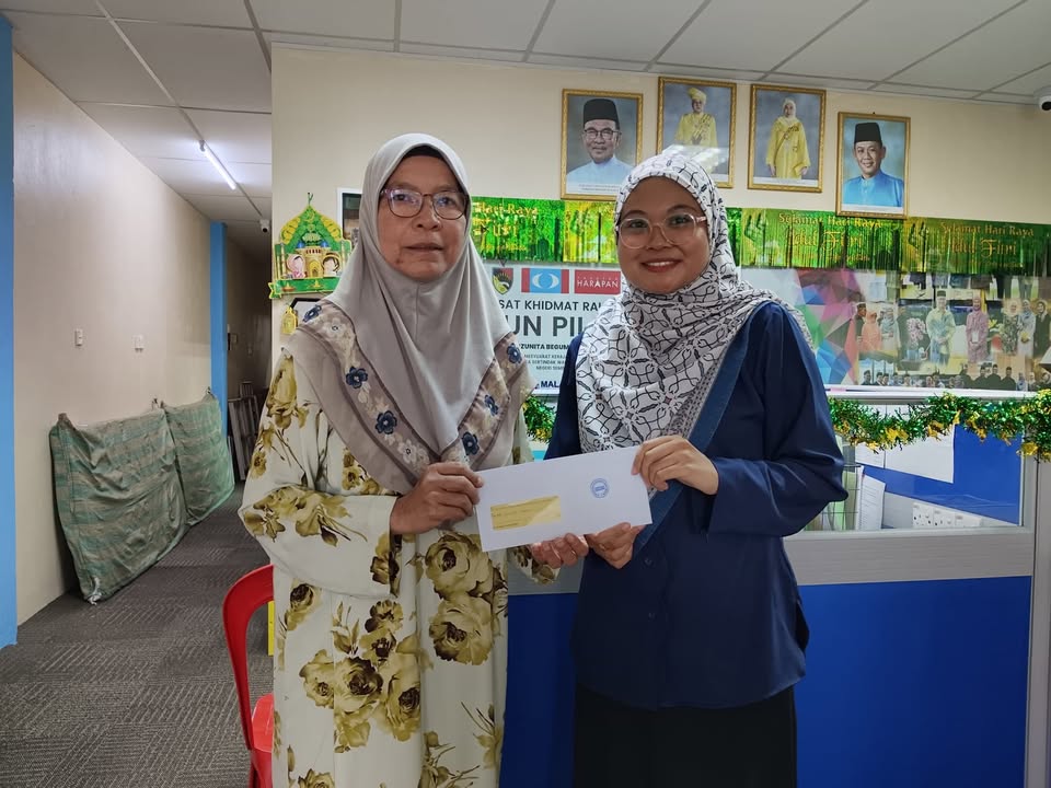 Terima Kasih Atas Sumbangan Kpd Yb Noor Zunita 