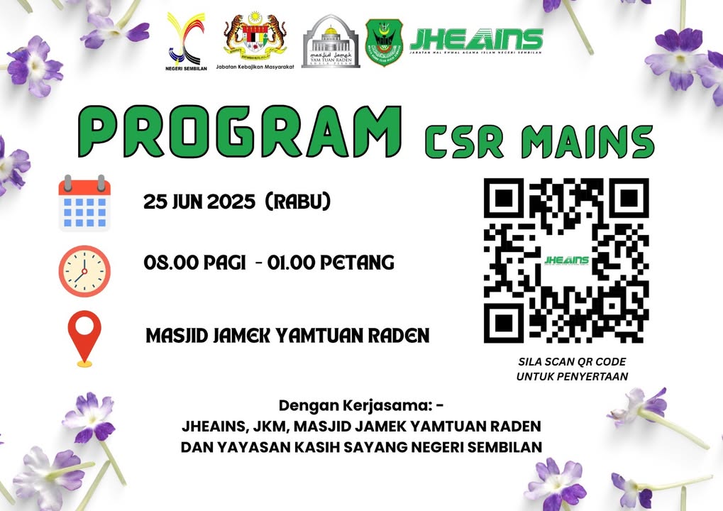 Jemputan Program Csr Di Masjid Tok Muar Pda Jemputan Program Csr Di Masjid Tok Muar Pda