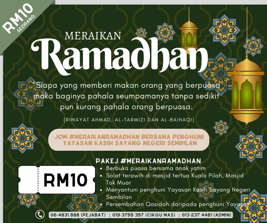Jom Sama Sama Meraikanramadhan 2023 Kalian Bersama Anak 
