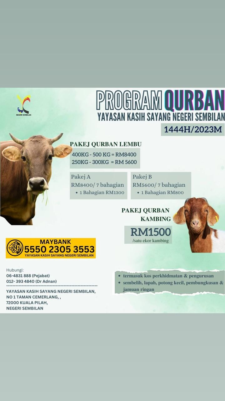Cadangan Program Qurban Yksns 