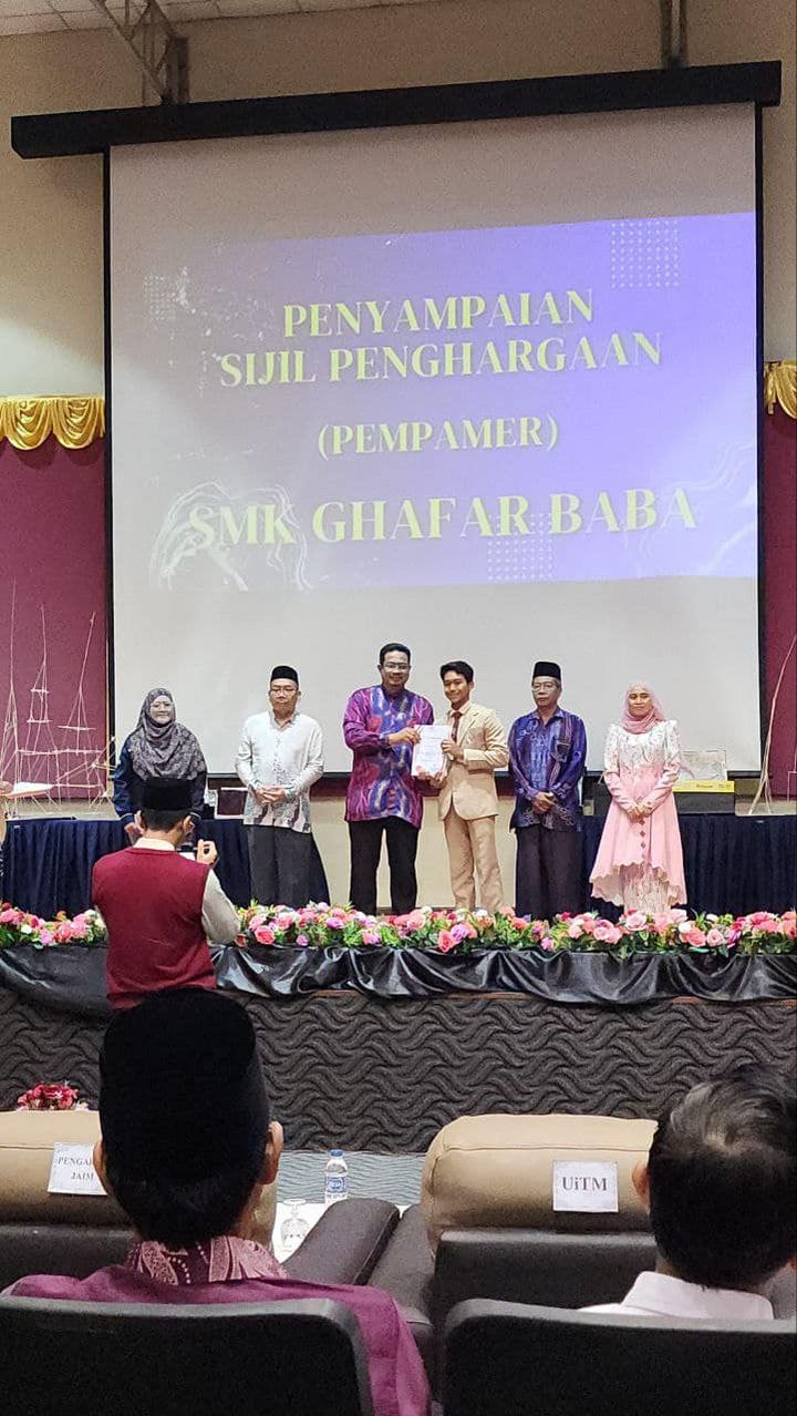 Tahniah Juga Kepada Pasukan Inovasi Smart House Sgb 