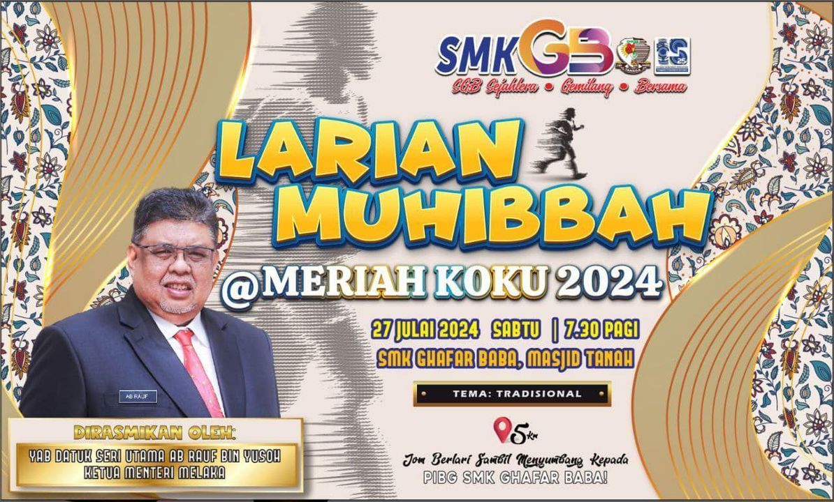 Jemput Sama Sama Memeriahkan Larian Muhibbah @meriah Koku 