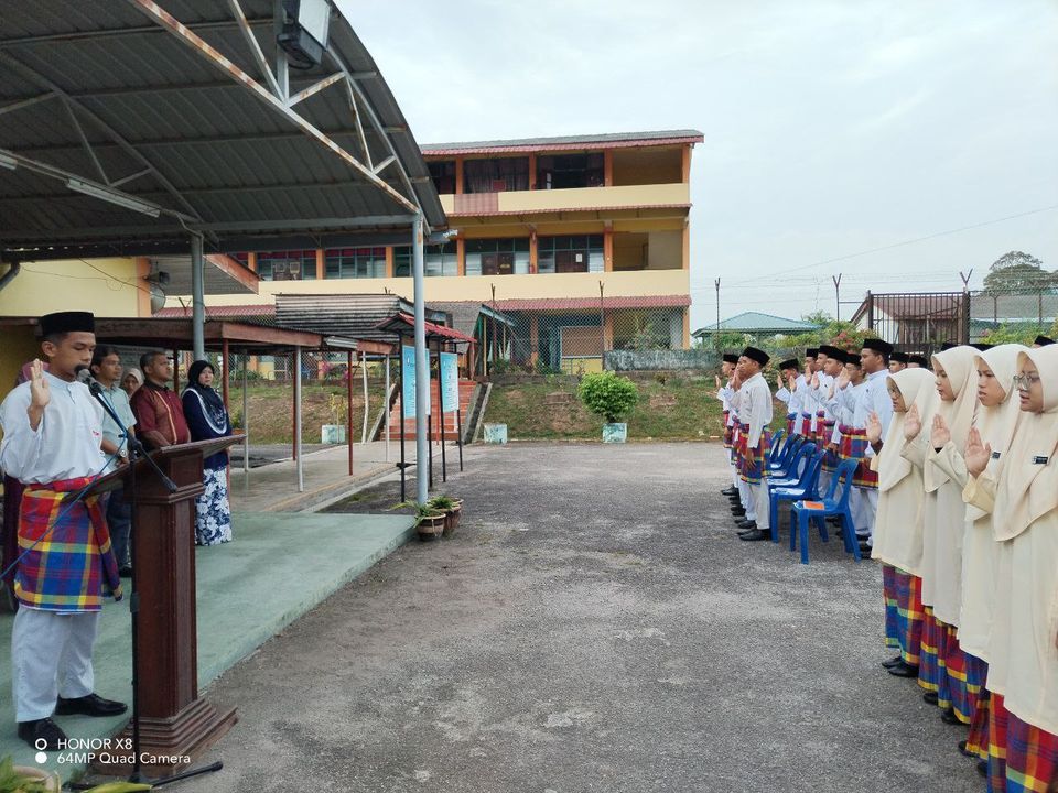 Tahniah Anak-anak Asrama Sgb Yang Semangat Berhimpun 