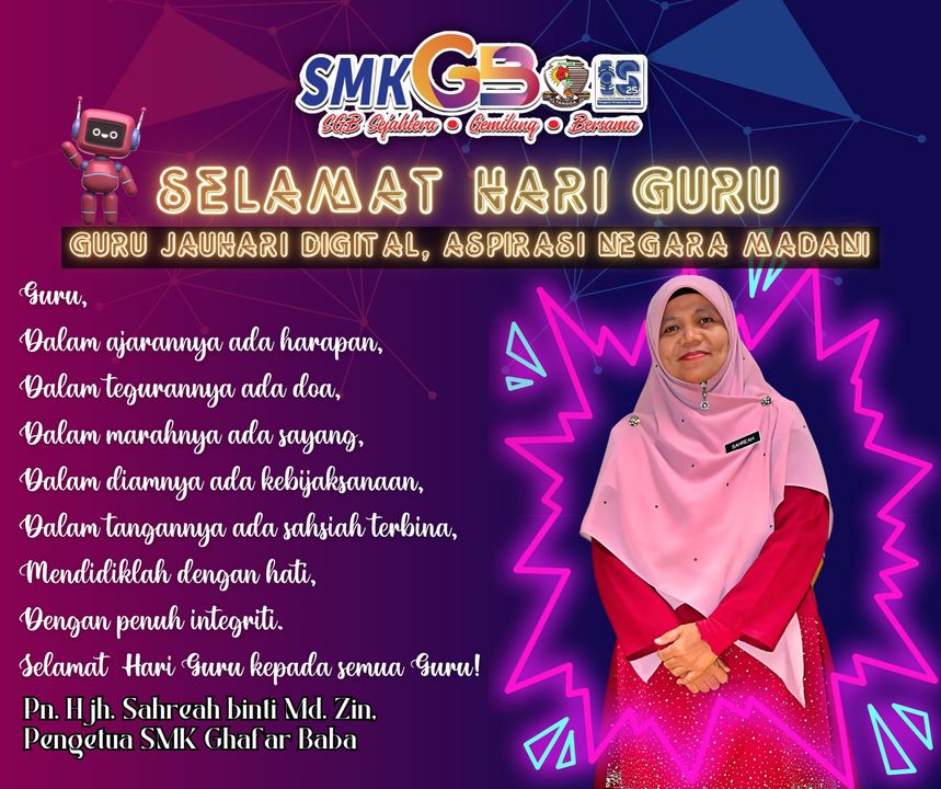 Selamat Hari Guru Buat Semua Guru-guru Di Smk 