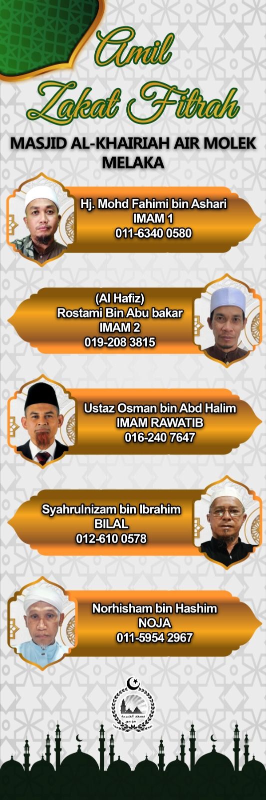 Amil Zakat Fitrah 