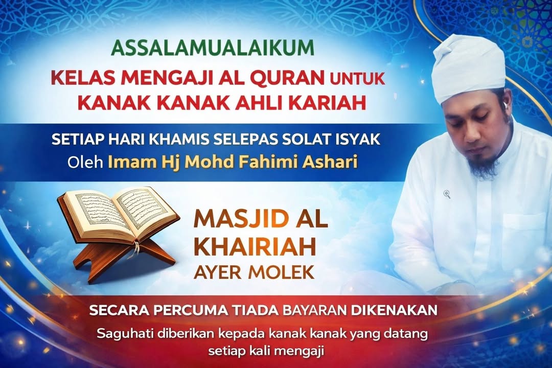Kelas Mengaji Al-quran Kanak². 
