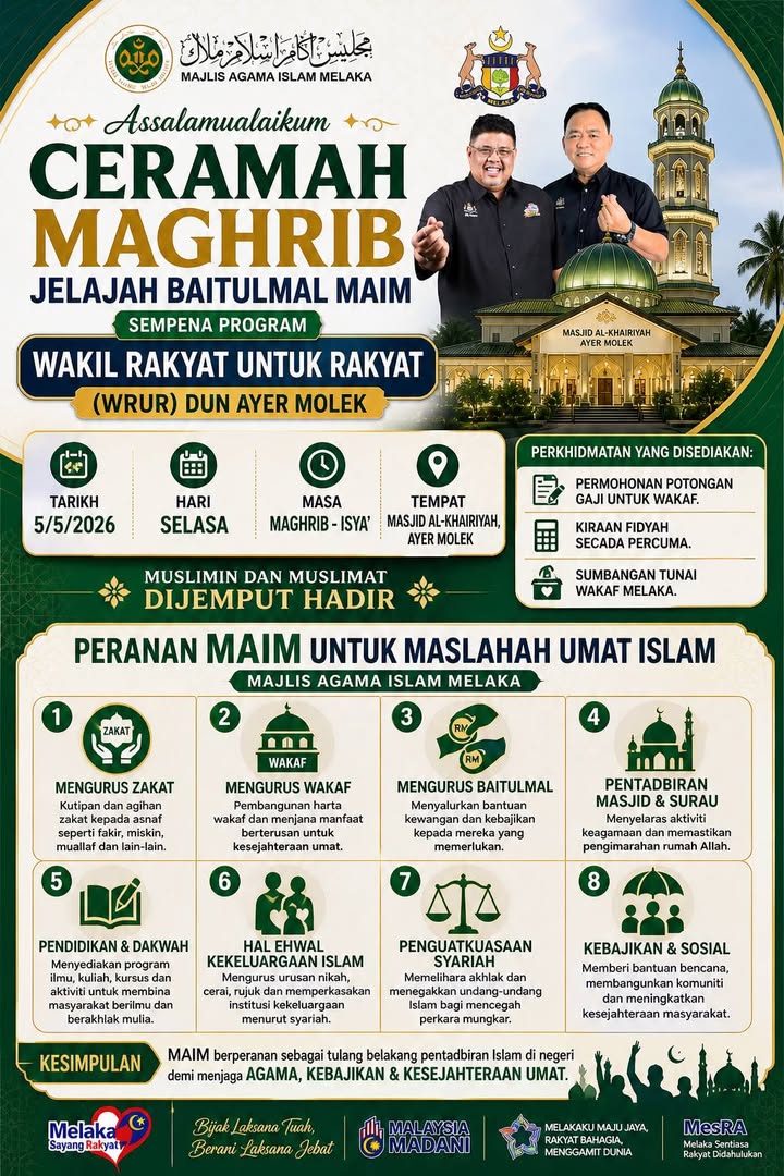Peranan Maim Untuk Maslahah Umat Islam 