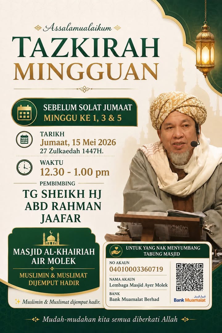 *tazkirah Mingguan*  