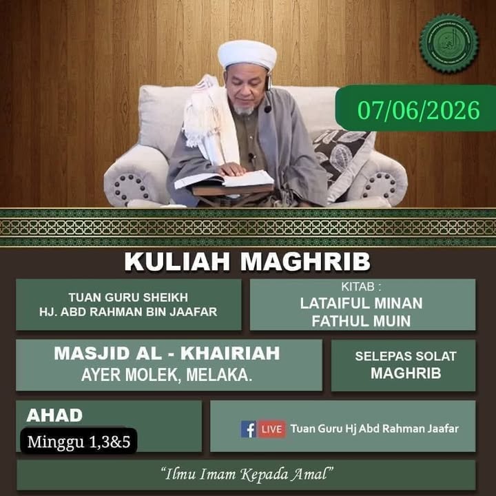 *kuliah Maghrib* 