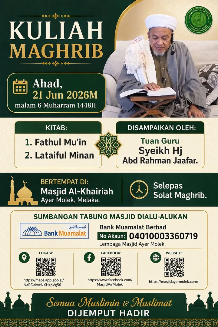 *kuliah Maghrib* 