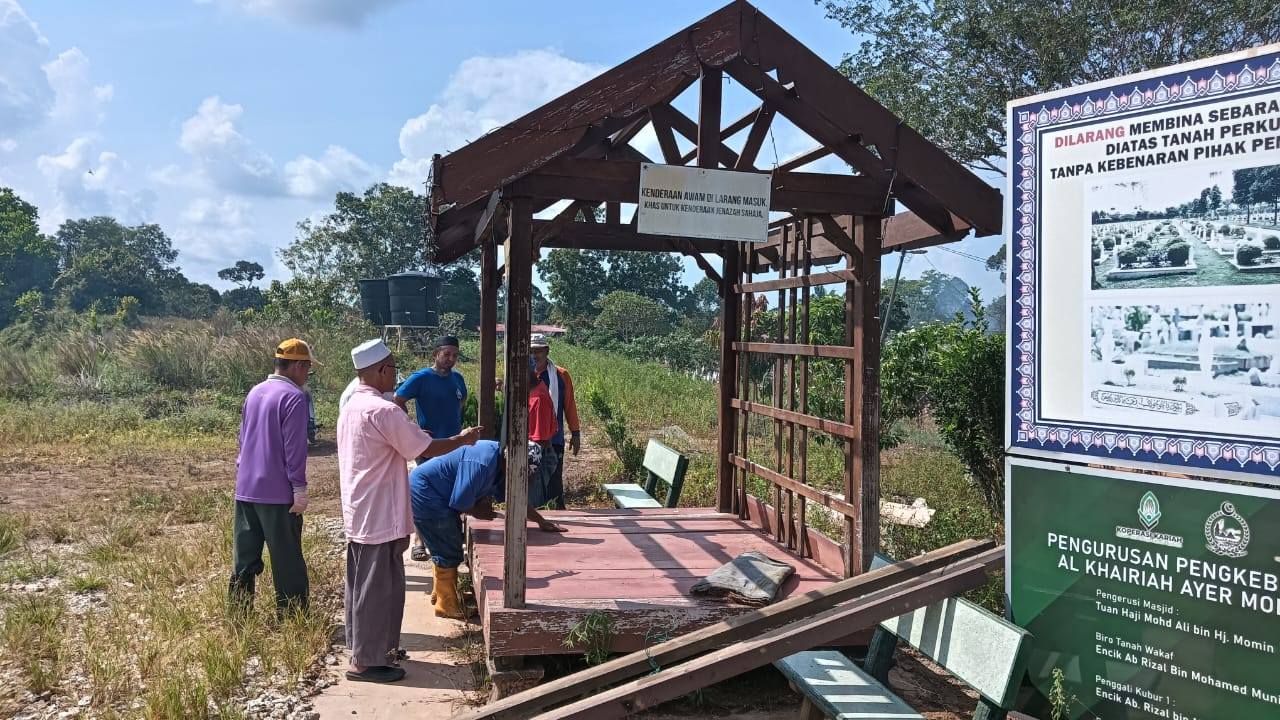 Alhamdulillah Hari Ini Team Penggali Kubur Masjid Ayer 