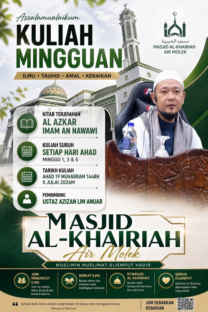 Sebelum Meninggalkan Bumi Suci Untuk Pulang Ke Tanah 