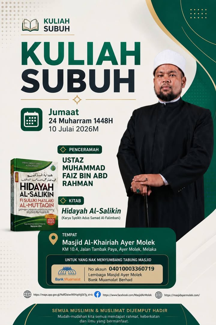 Taqwa Lahir Daripada Amal Soleh. 