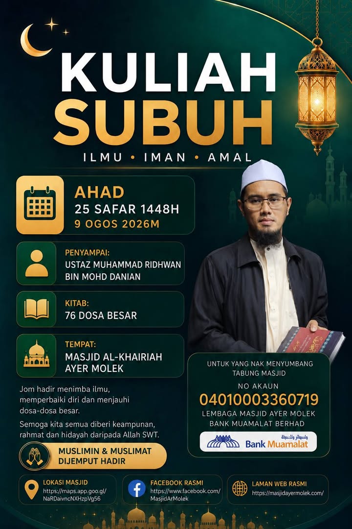 Hadis Tentang Mendatangi Tukang Tilik/dukun. 