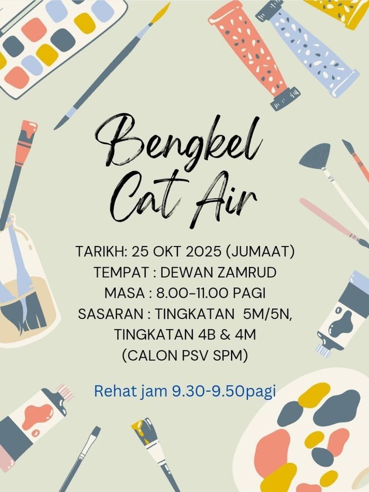 Bengkel Cat Air 2024 