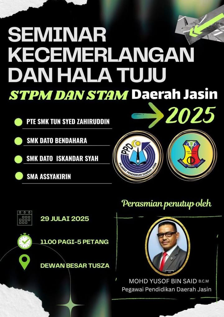 Seminar Kecemerlangan & Hala Tuju Stpm Dan Stam 