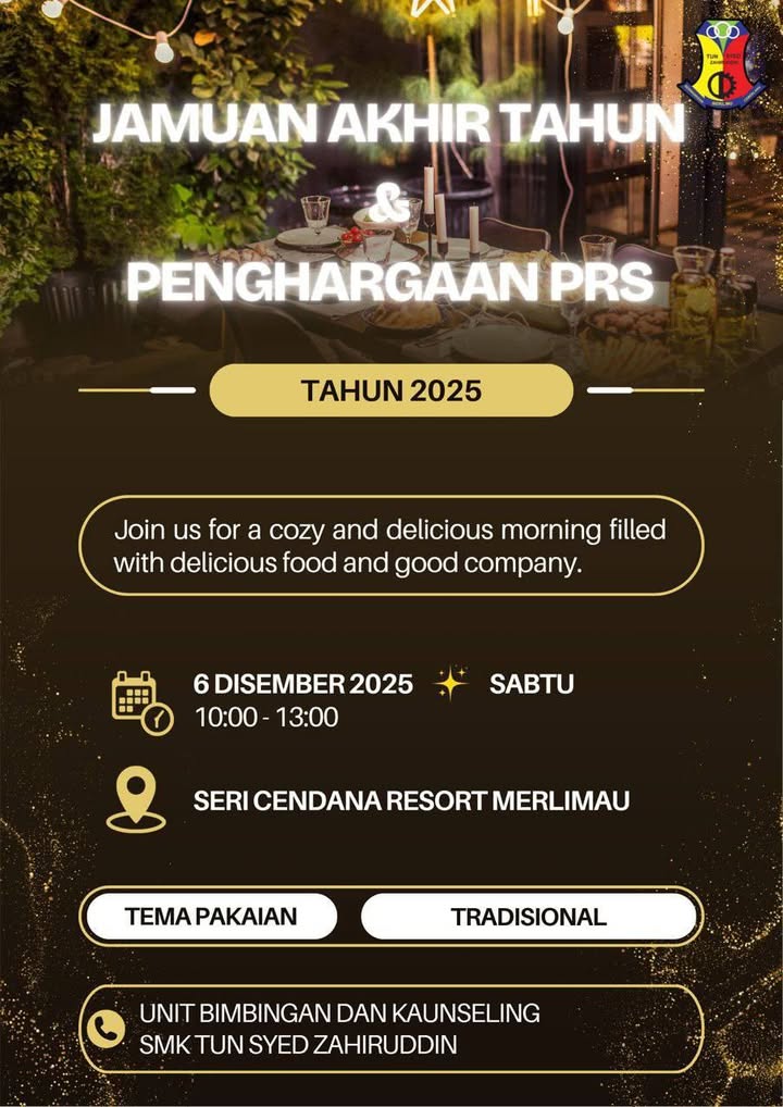 Jamuan Akhir Tahun & Penghargaan Prs 