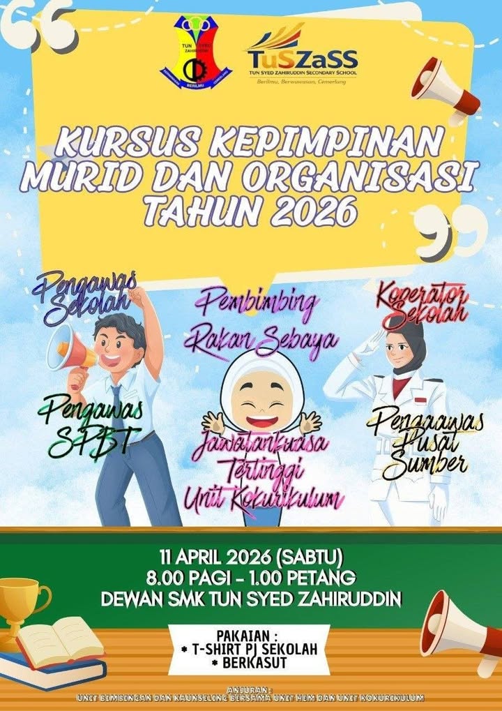Kursus Kepimpinan Murid Dan Organisasi Tahun 2026 
