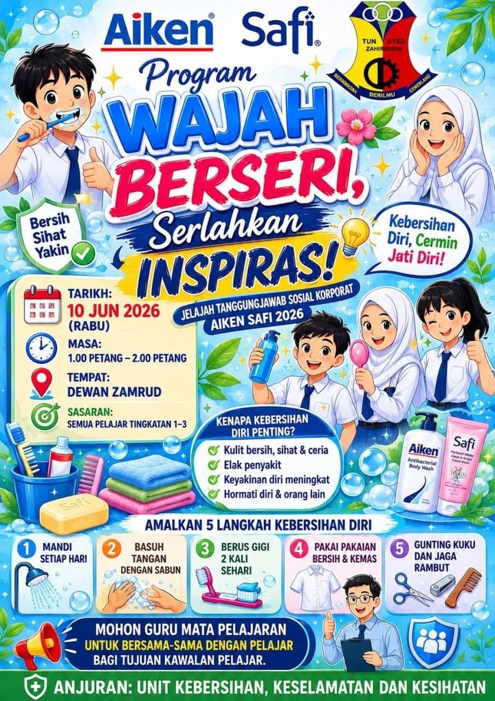 Wajah Berseri, Serlahkan Inspirasi 