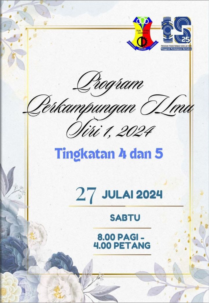 Program Perkampungan Ilmu Siri 1 2024 