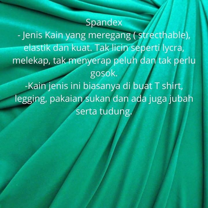 #awak Pernah Tahu Jenis2 Kain ?? 