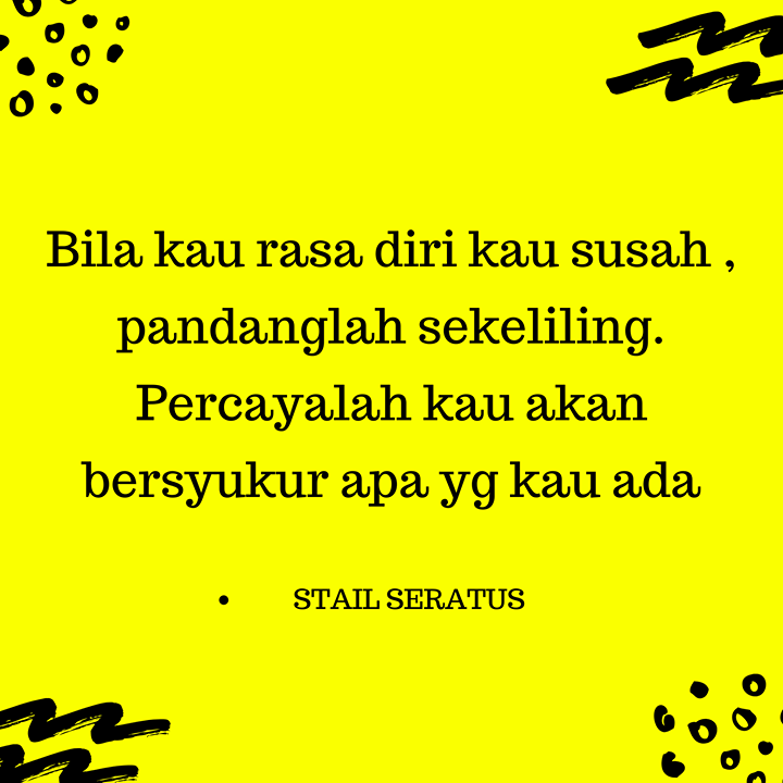 Kalau Kita Rasa Kita Susah , Ada Org 