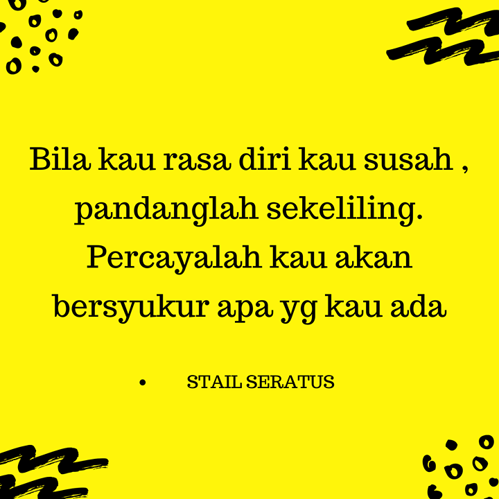 Kalau Kita Rasa Kita Susah , Ada Org 