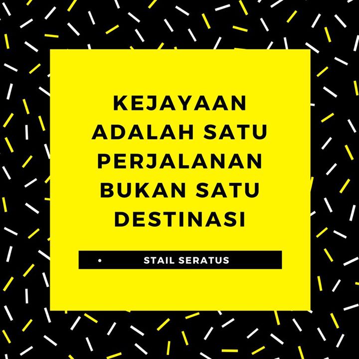 Kalau Nakkan Sesuatu, Kenalah Usaha. Kalau Kita Nak 