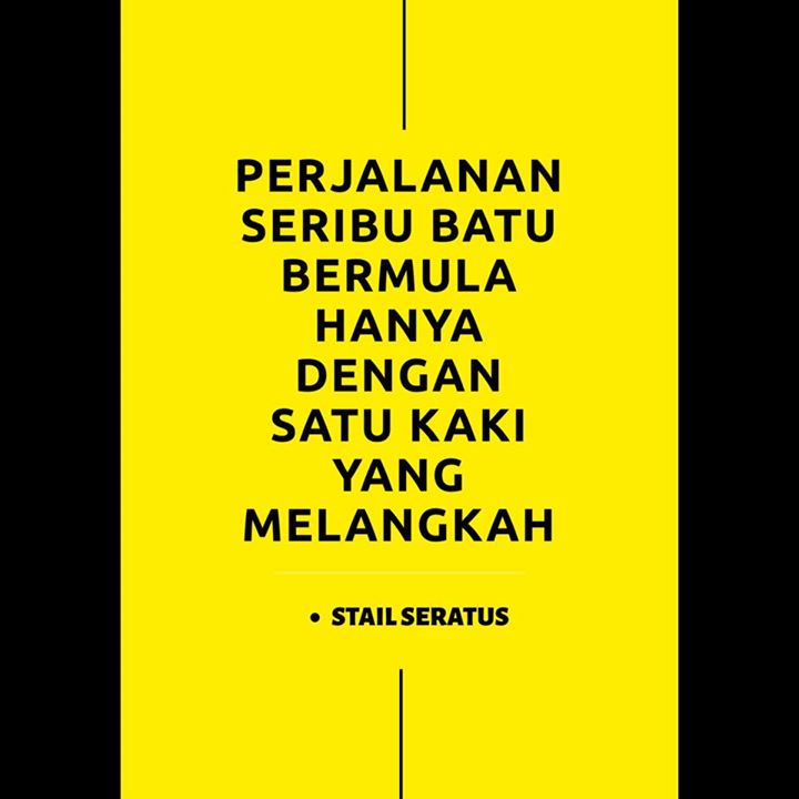 Jika Tidak Sekarang Bila Lagi Anda Mahu Mulakan 