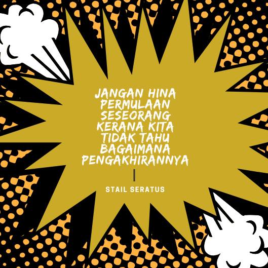 Jangan Berburuk Sangka Dengan Seseorang Kerana Kita Hanya 