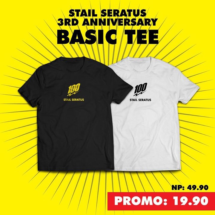 Jom Daftar Sebagai Ahli Dan Dapatkan Basic Tee 