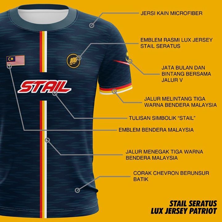 Lux Jersey Patriot Malaysian Edition Is Now Available 