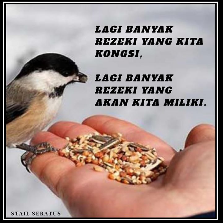 #percayalah, Disetiap Rezeki Kita Pasti Ada Rezeki Orang 