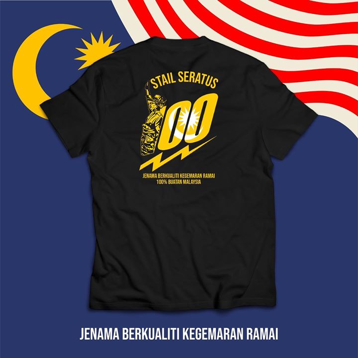 Belilah Tshirt Buatan Malaysia Keluaran Stail Seratus. Tshirt 